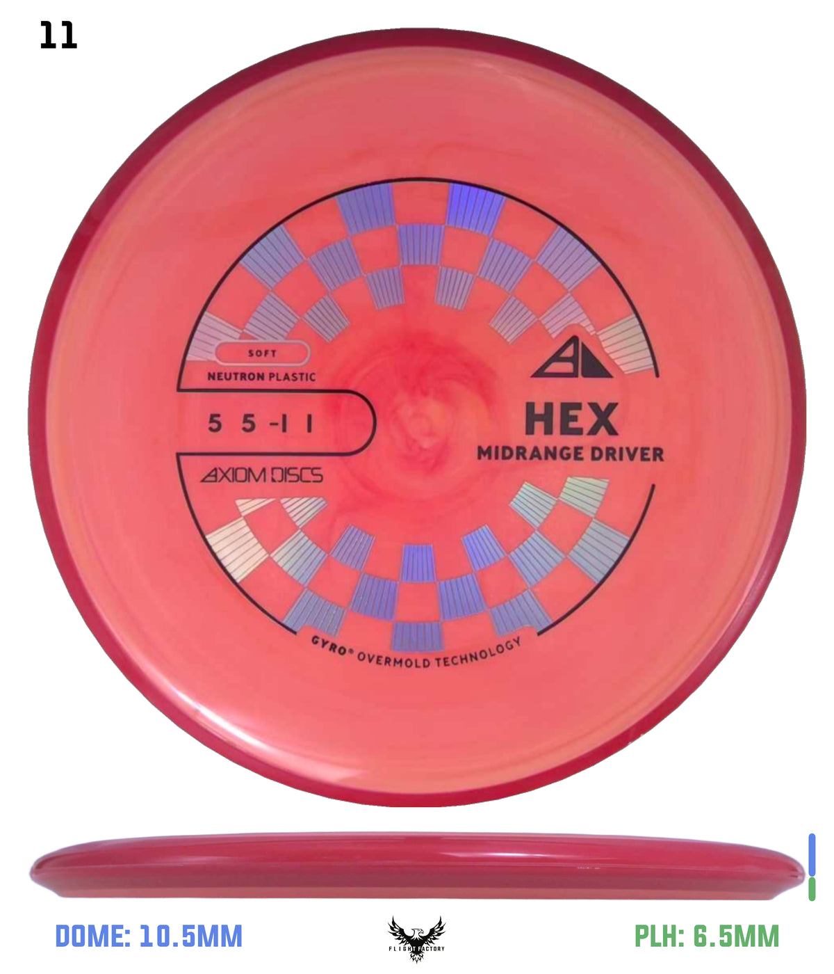 Axiom Neutron Soft Hex - New Stock Stamp