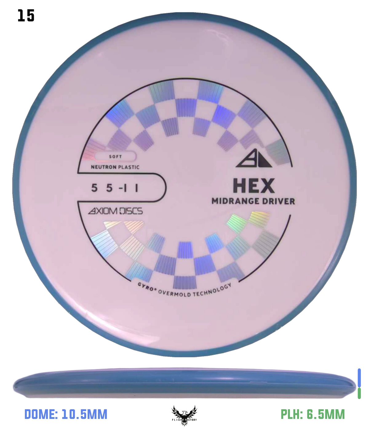 Axiom Neutron Soft Hex - New Stock Stamp