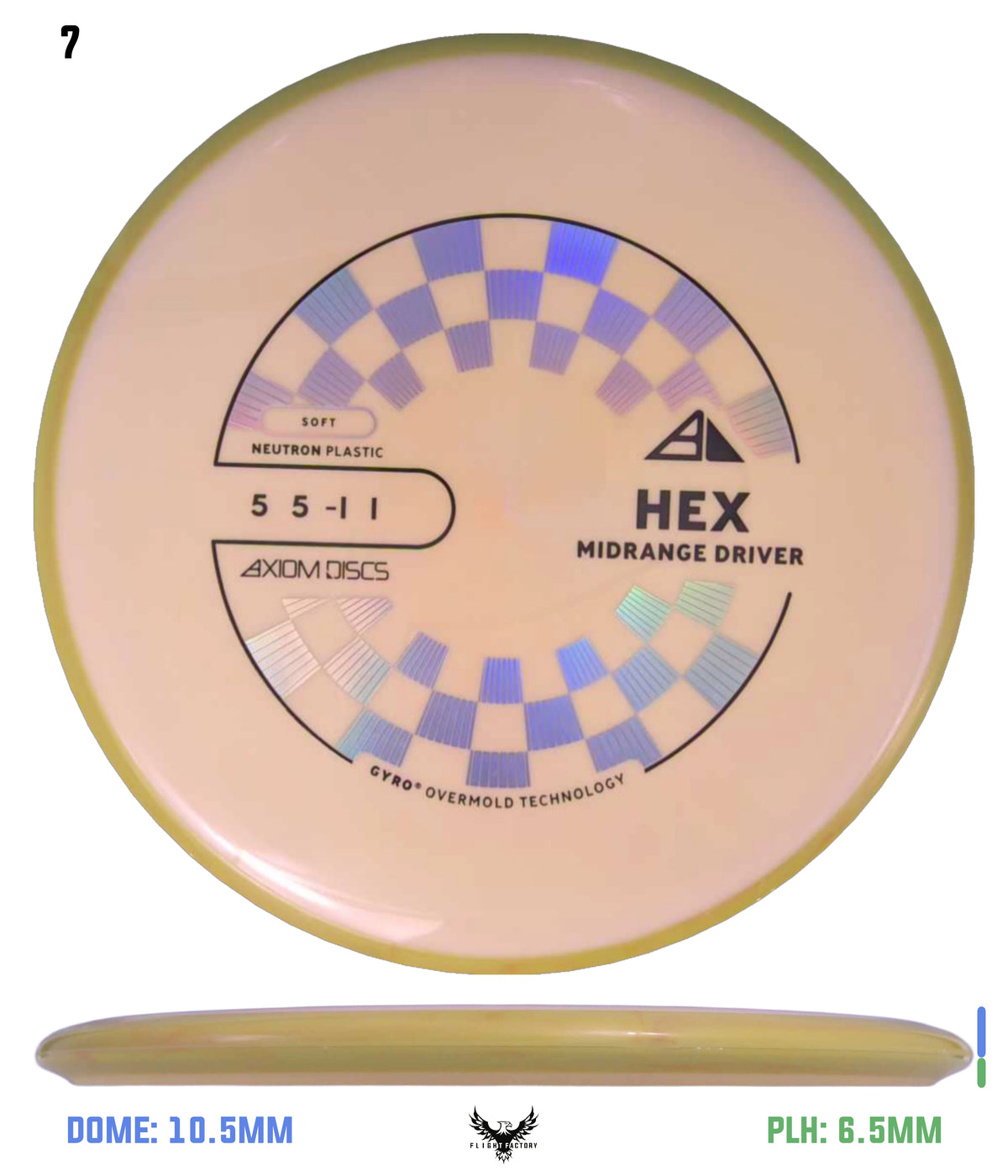 Axiom Neutron Soft Hex - New Stock Stamp