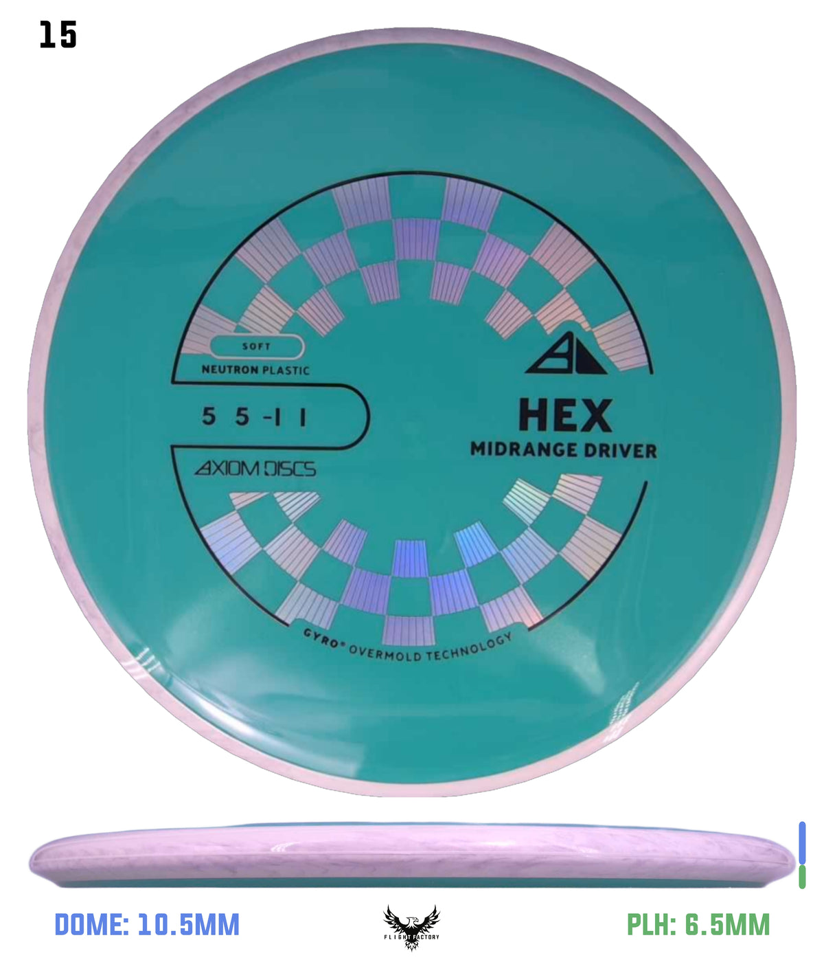 Axiom Neutron Soft Hex - New Stock Stamp