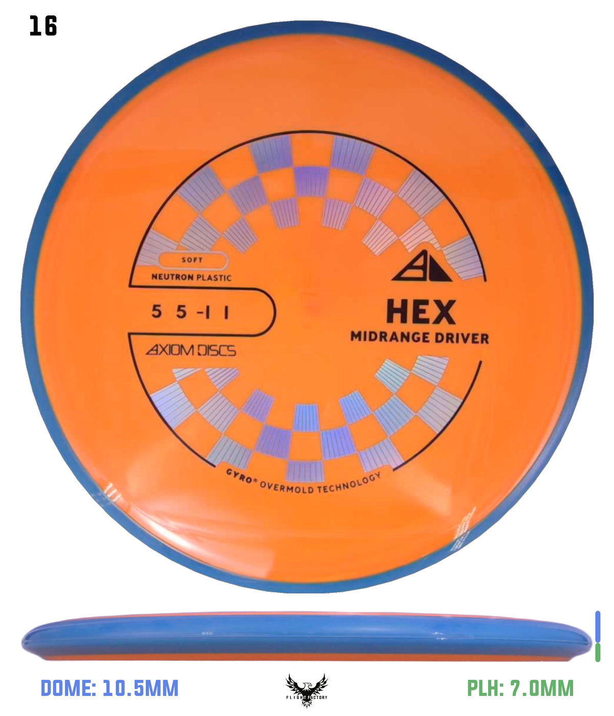 Axiom Neutron Soft Hex - New Stock Stamp