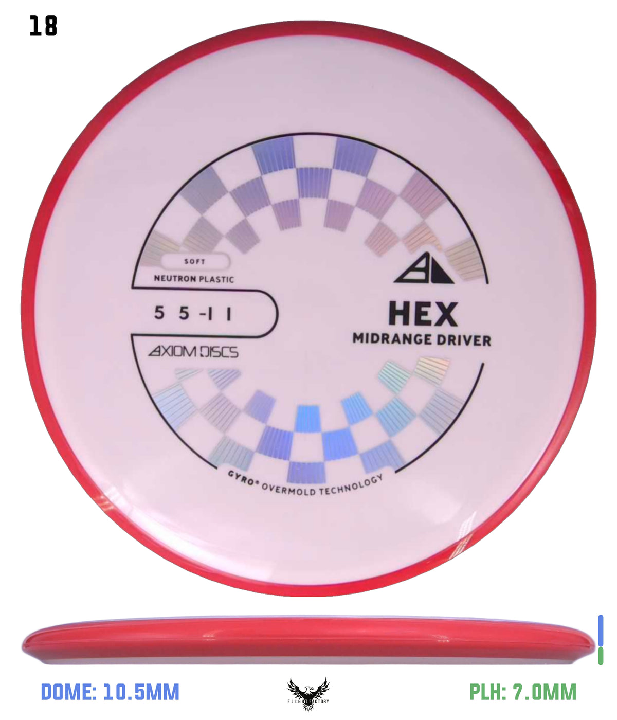 Axiom Neutron Soft Hex - New Stock Stamp