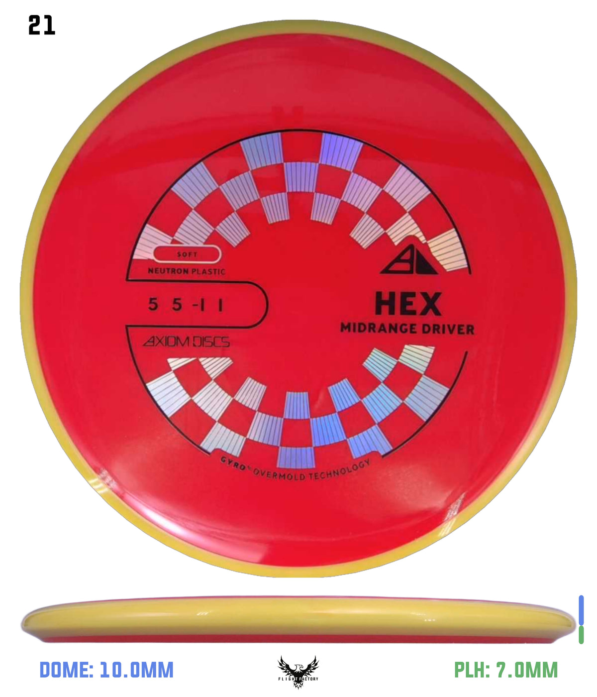 Axiom Neutron Soft Hex - New Stock Stamp