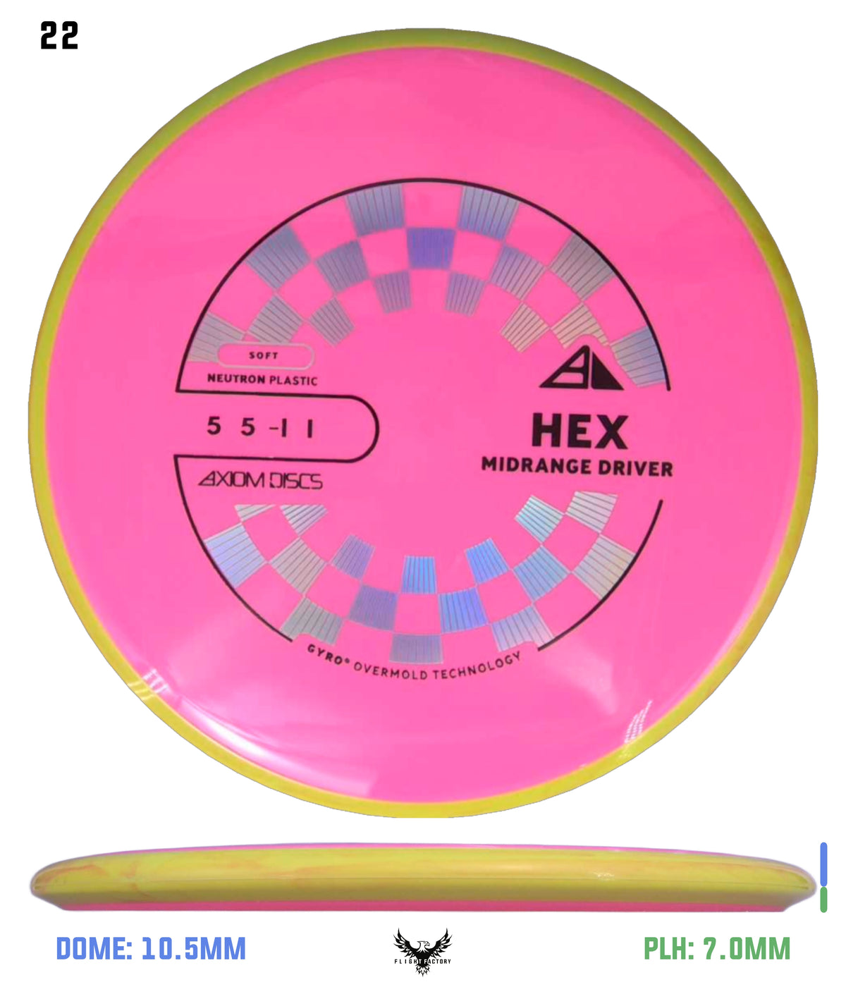 Axiom Neutron Soft Hex - New Stock Stamp