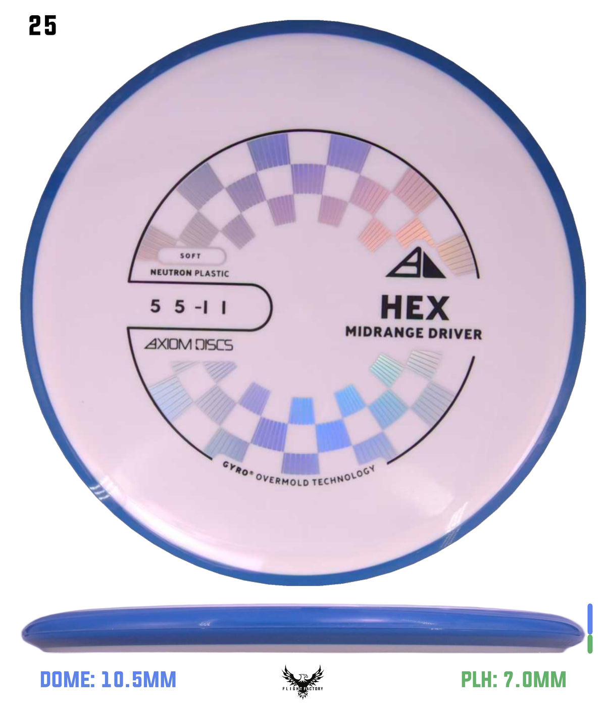 Axiom Neutron Soft Hex - New Stock Stamp