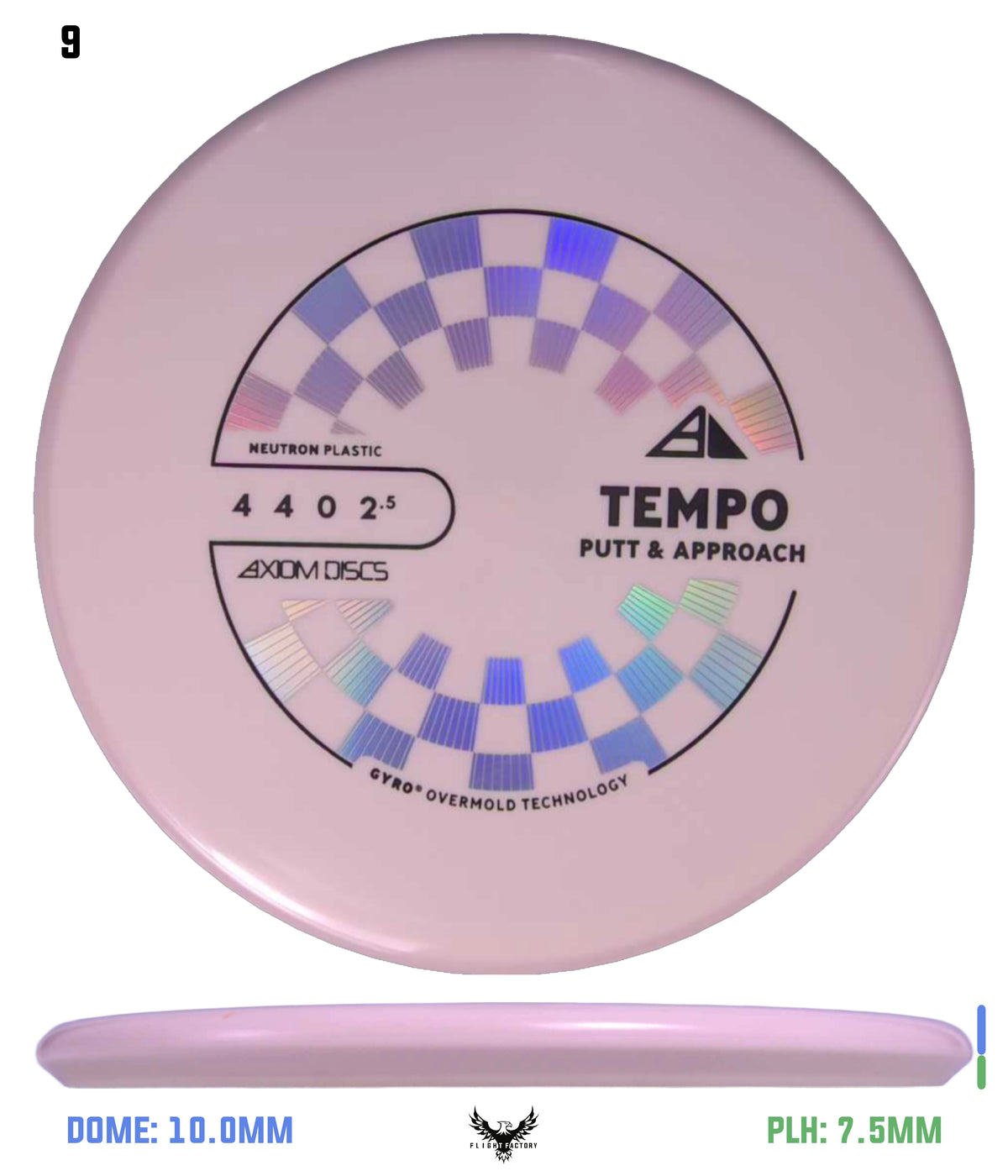 Axiom Neutron Tempo - New Stock Stamp