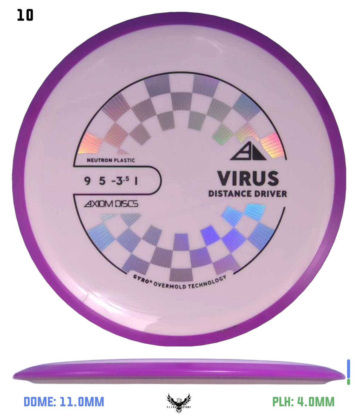 Axiom Neutron Virus - New Stock Stamp