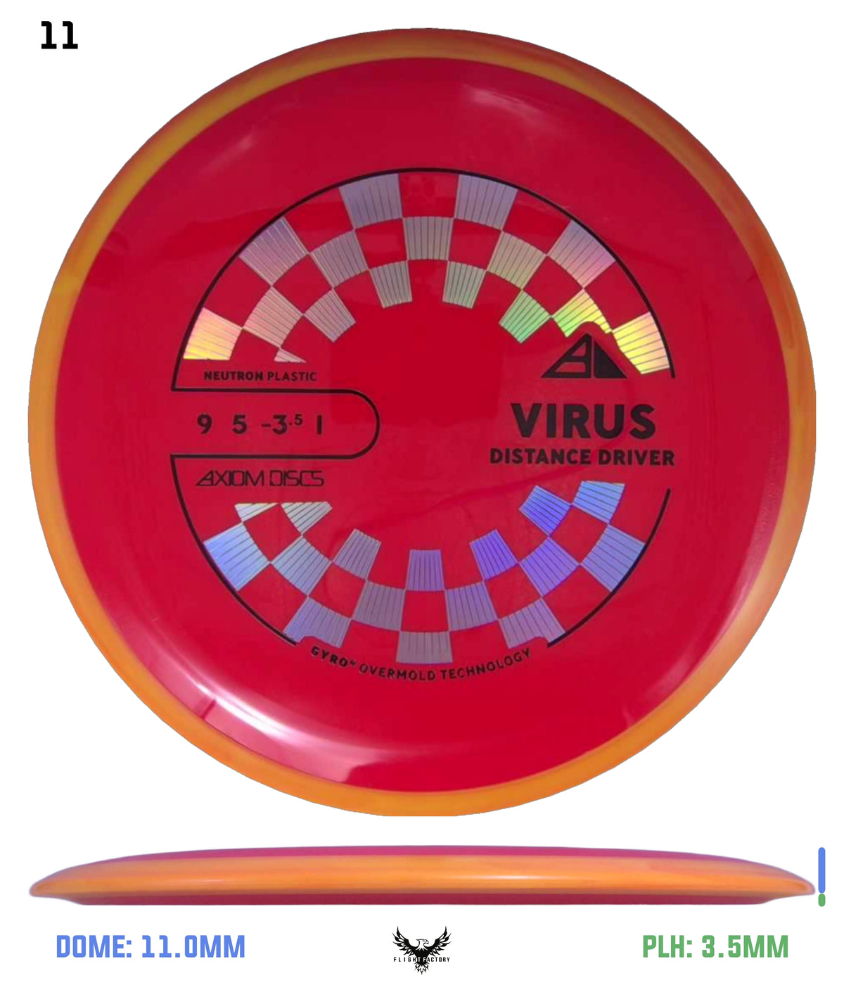 Axiom Neutron Virus - New Stock Stamp