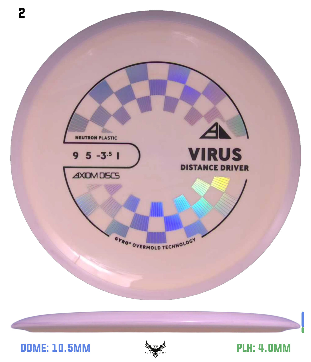 Axiom Neutron Virus - New Stock Stamp