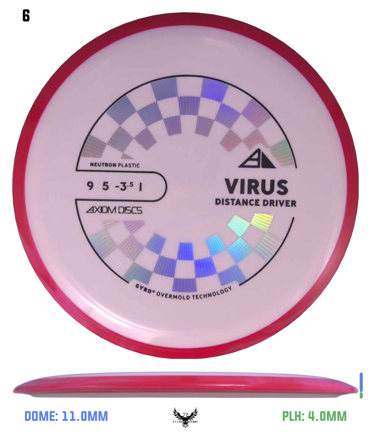 Axiom Neutron Virus - New Stock Stamp