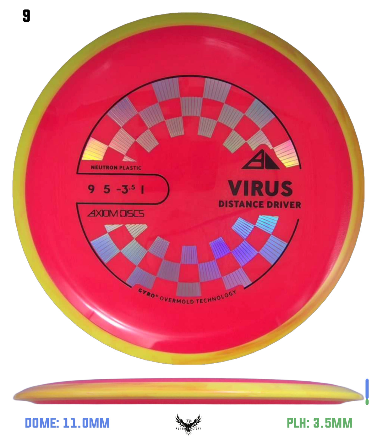 Axiom Neutron Virus - New Stock Stamp