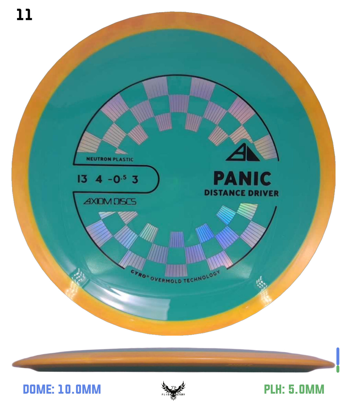 Axiom Neutron Panic - New Stock Stamp