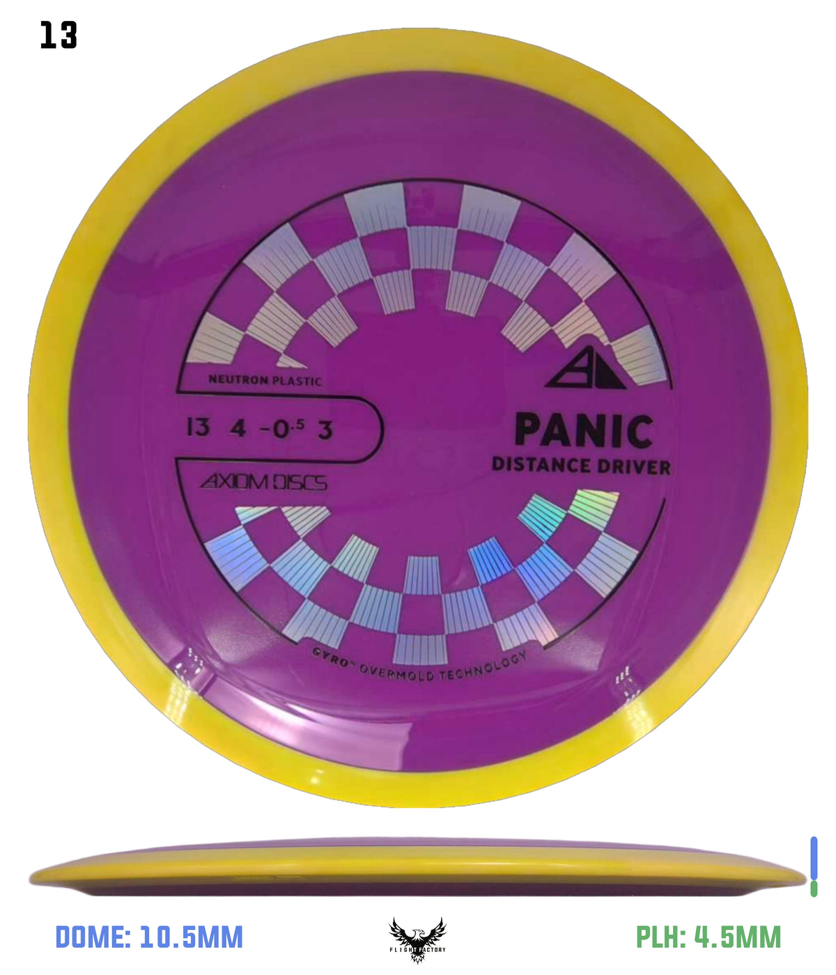 Axiom Neutron Panic - New Stock Stamp
