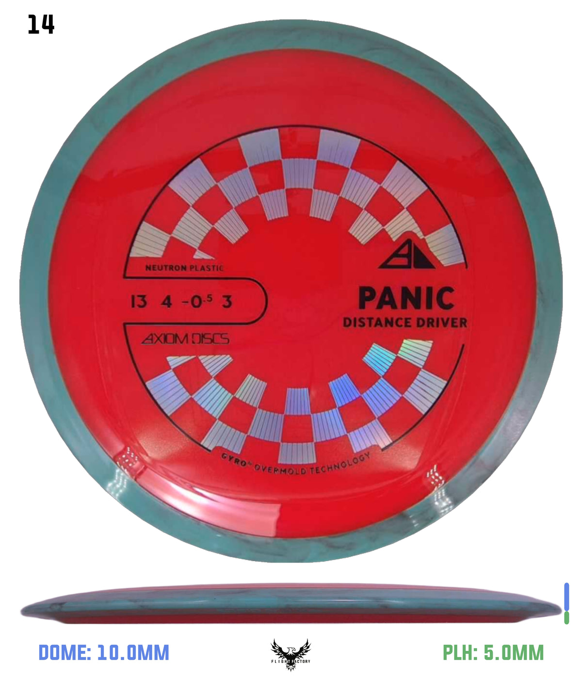 Axiom Neutron Panic - New Stock Stamp