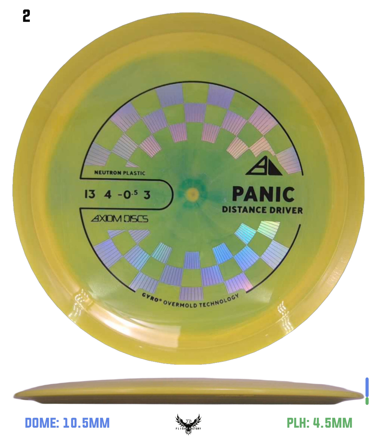 Axiom Neutron Panic - New Stock Stamp