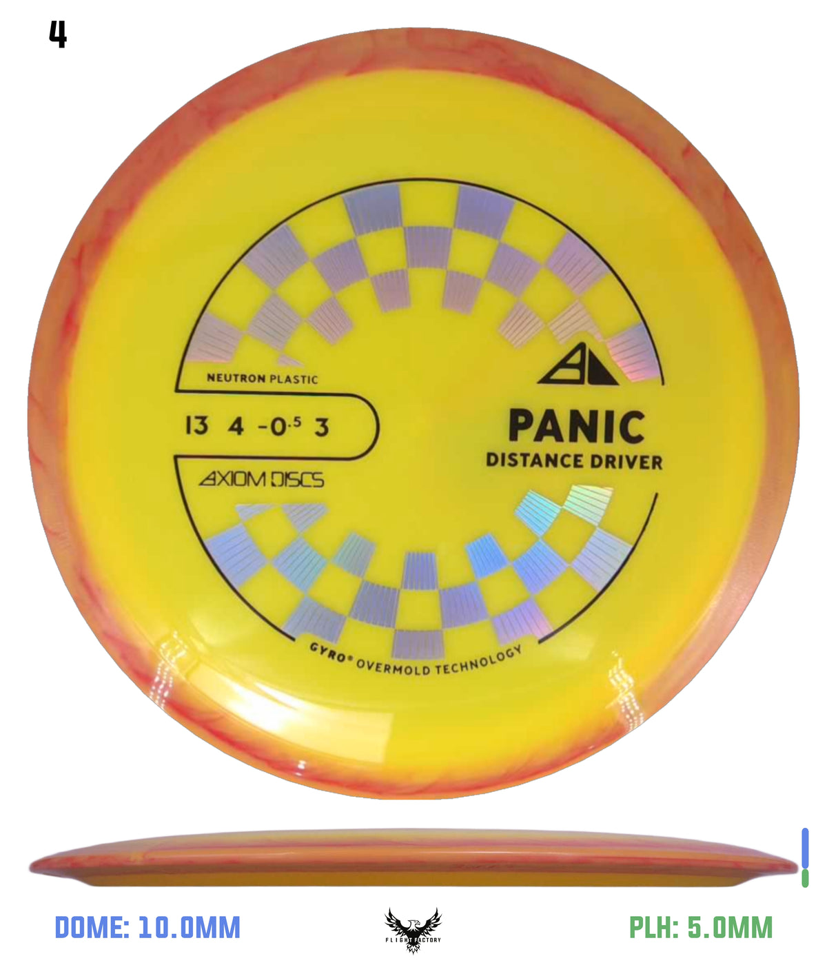Axiom Neutron Panic - New Stock Stamp