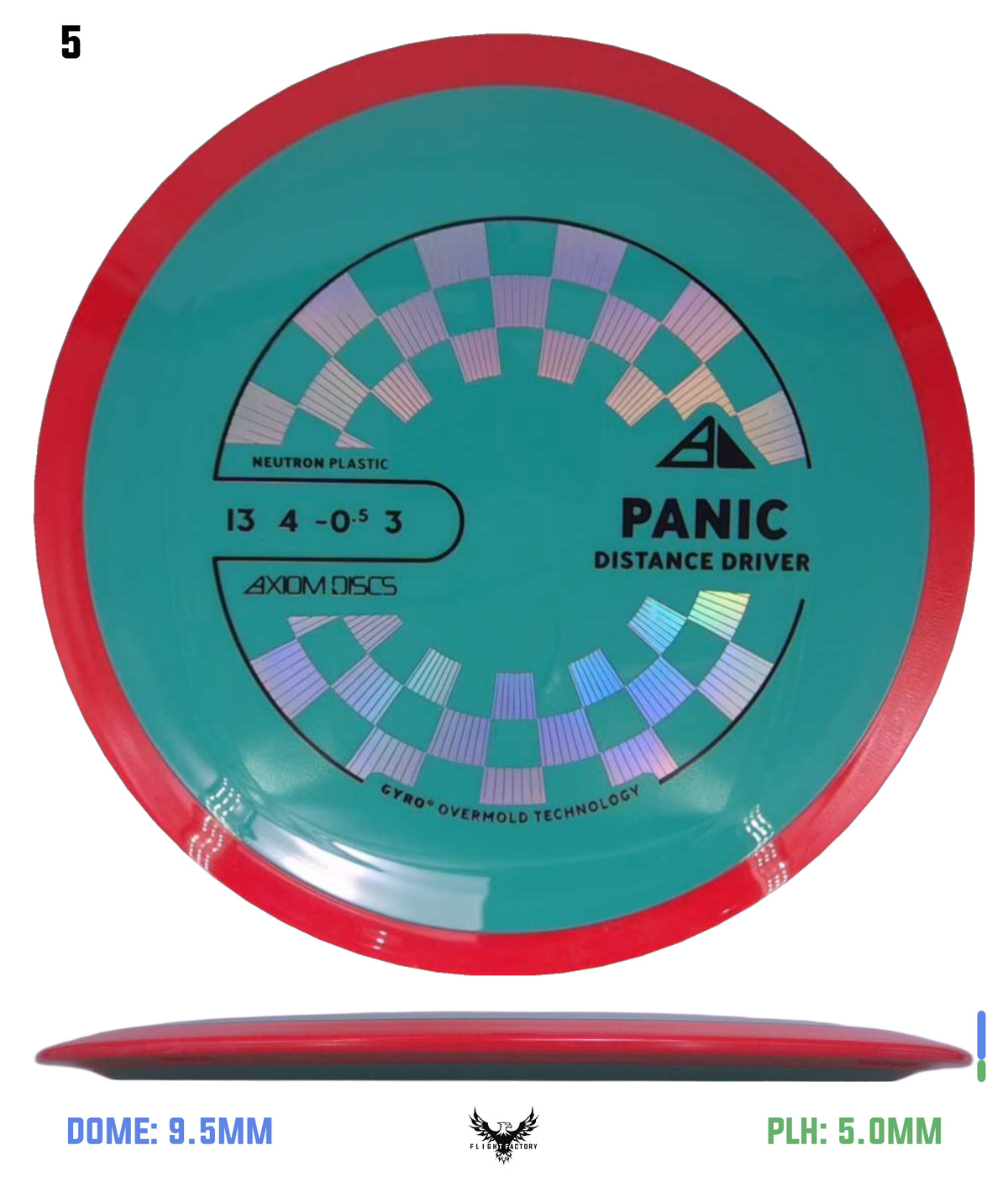 Axiom Neutron Panic - New Stock Stamp