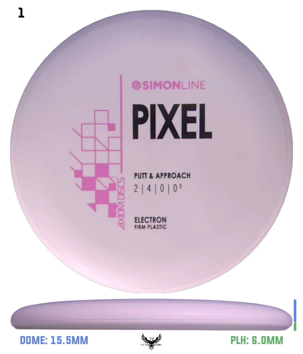Axiom Simon Lizotte Simon Line Electron (Firm) Pixel - Pink Stamp (Limit 1 Per Customer)