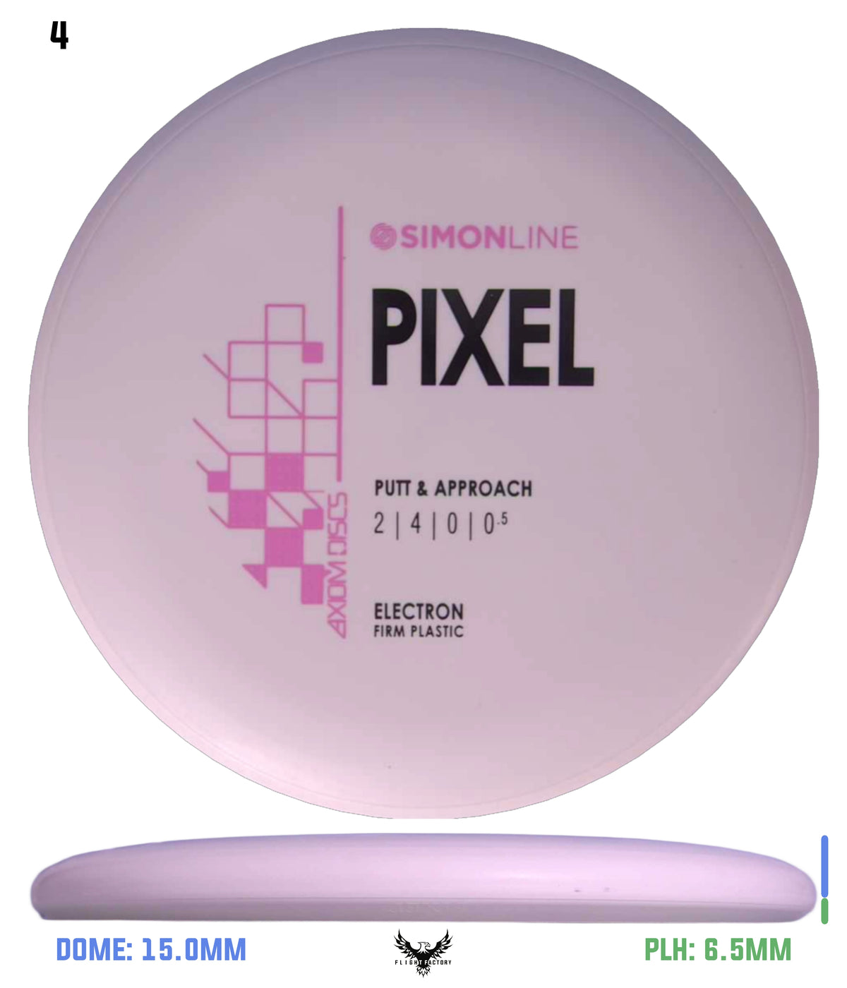 Axiom Simon Lizotte Simon Line Electron (Firm) Pixel - Pink Stamp (Limit 1 Per Customer)