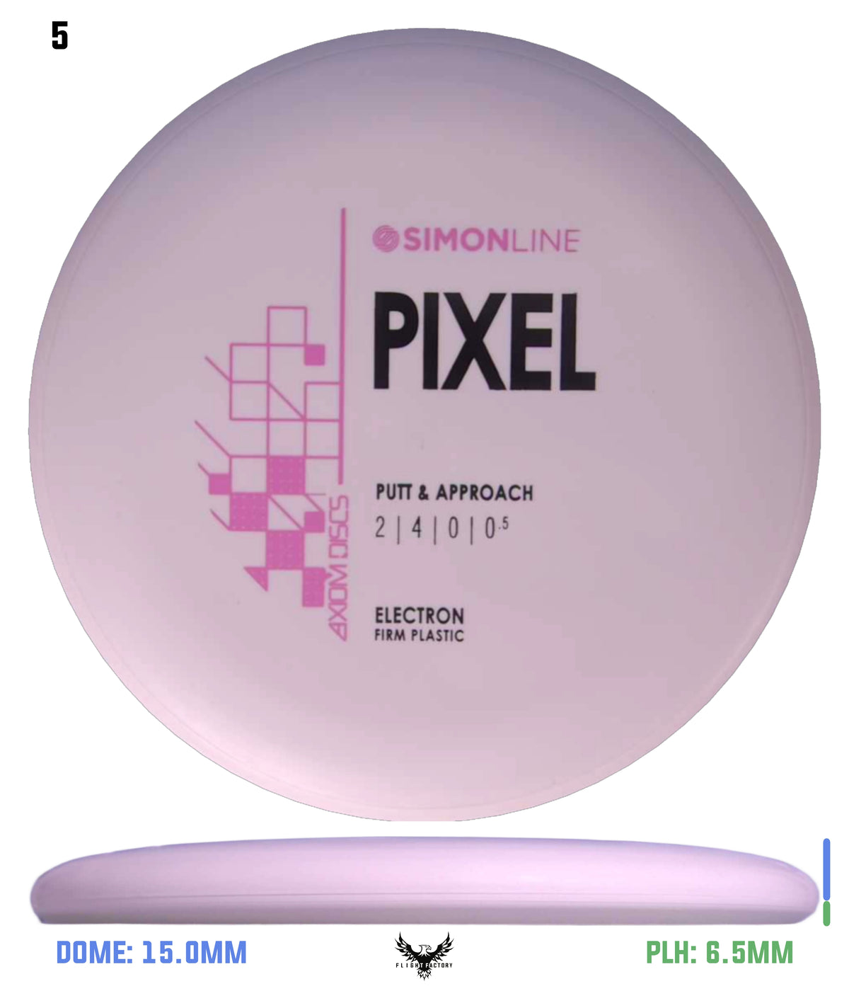 Axiom Simon Lizotte Simon Line Electron (Firm) Pixel - Pink Stamp (Limit 1 Per Customer)