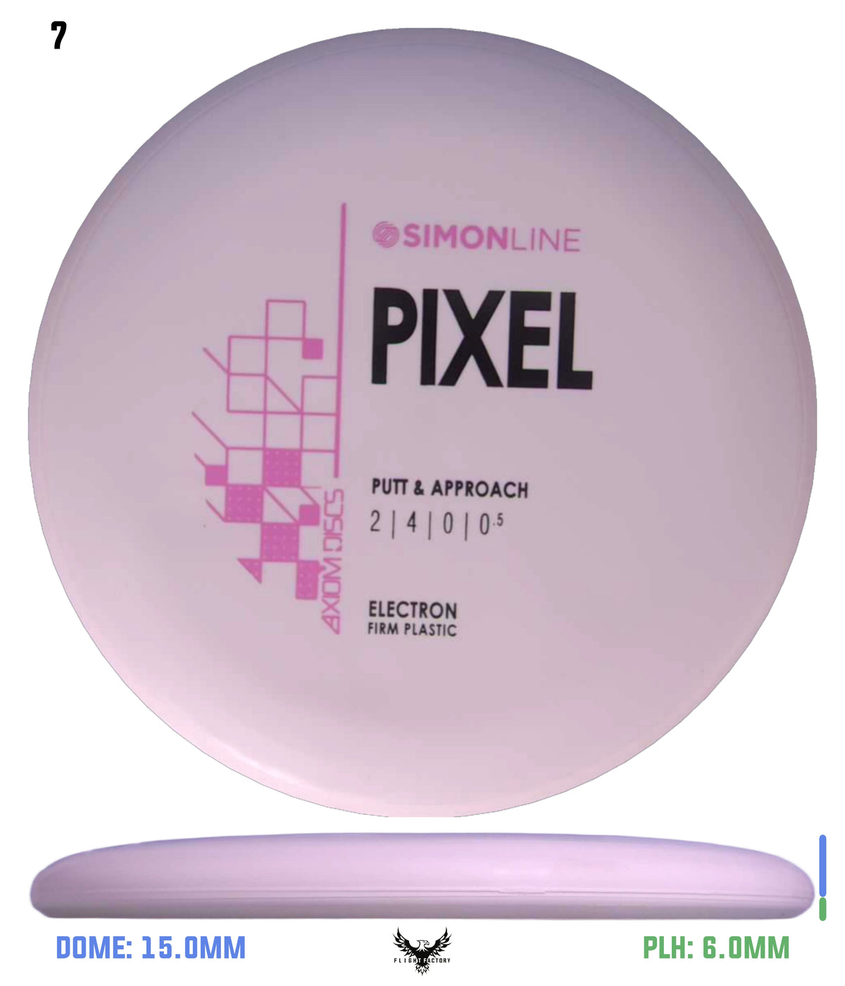 Axiom Simon Lizotte Simon Line Electron (Firm) Pixel - Pink Stamp (Limit 1 Per Customer)
