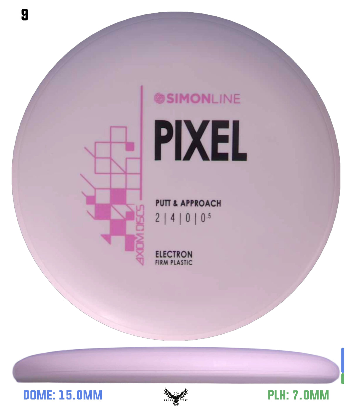Axiom Simon Lizotte Simon Line Electron (Firm) Pixel - Pink Stamp (Limit 1 Per Customer)