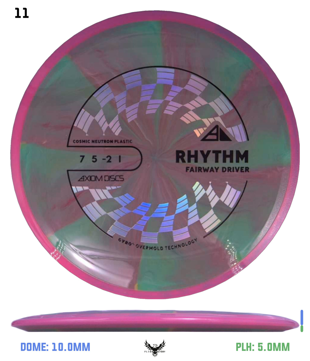 Axiom Cosmic Neutron Rhythm - New Stock Stamp