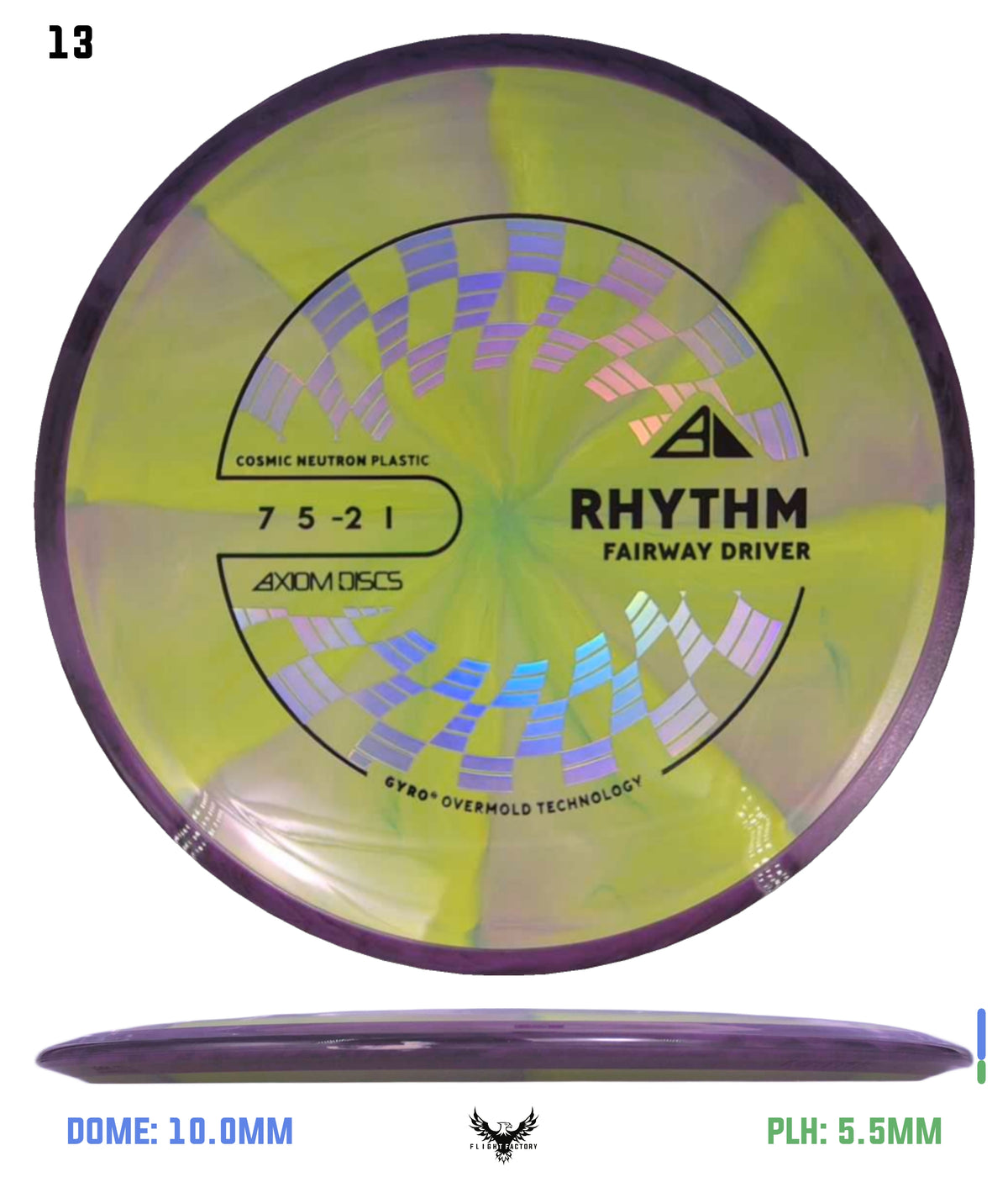 Axiom Cosmic Neutron Rhythm - New Stock Stamp