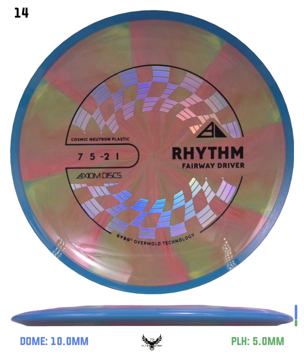 Axiom Cosmic Neutron Rhythm - New Stock Stamp