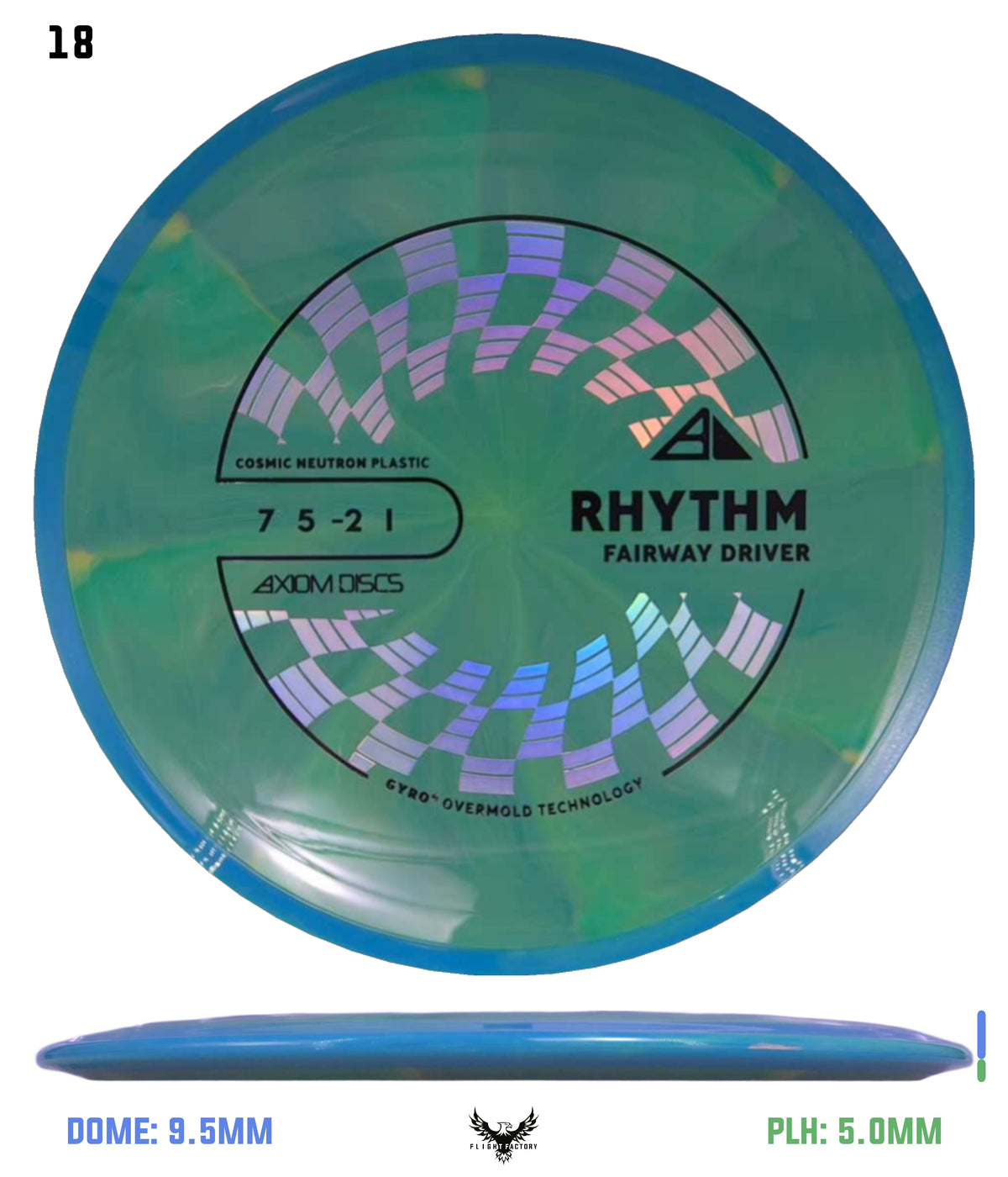 Axiom Cosmic Neutron Rhythm - New Stock Stamp
