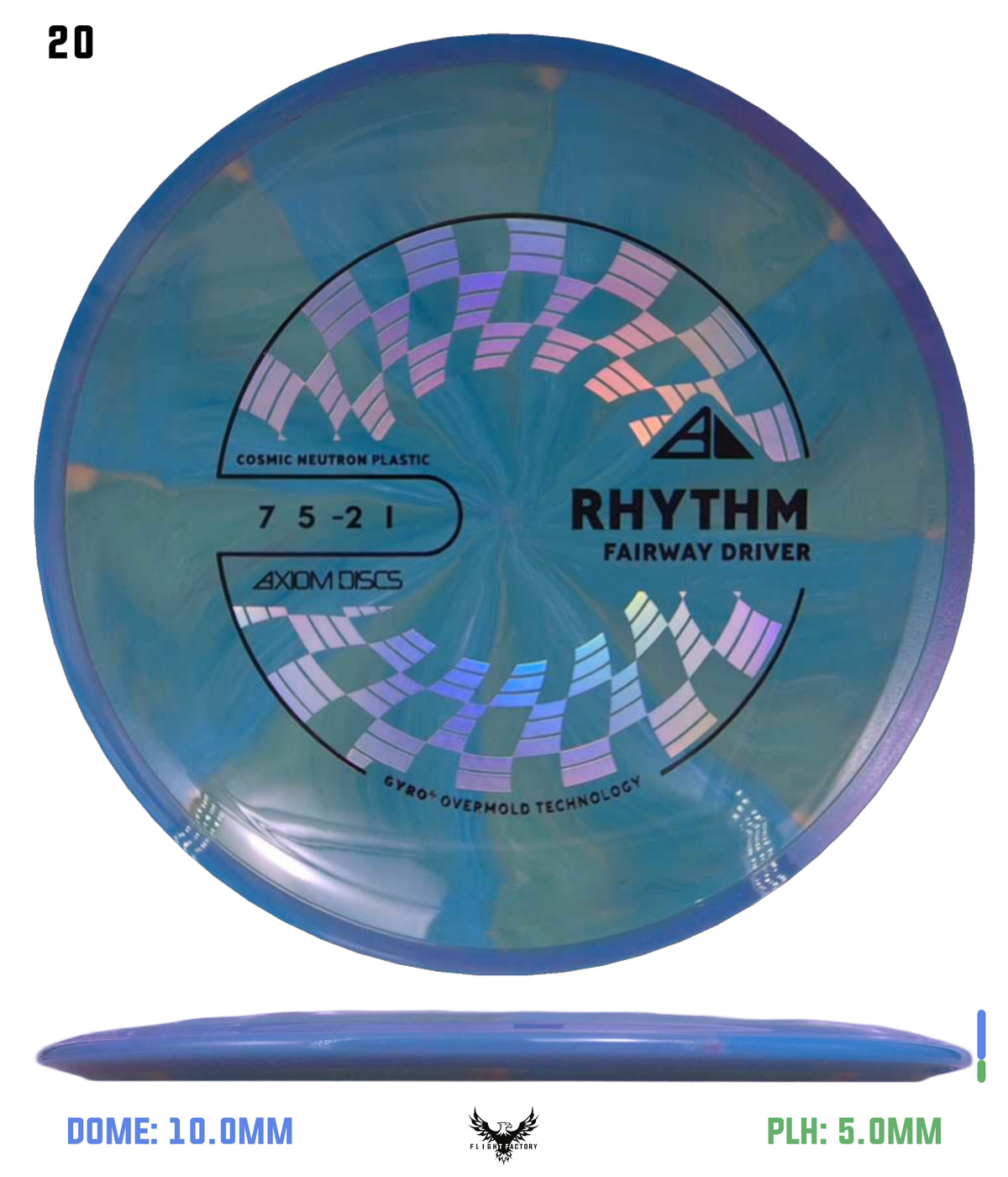 Axiom Cosmic Neutron Rhythm - New Stock Stamp