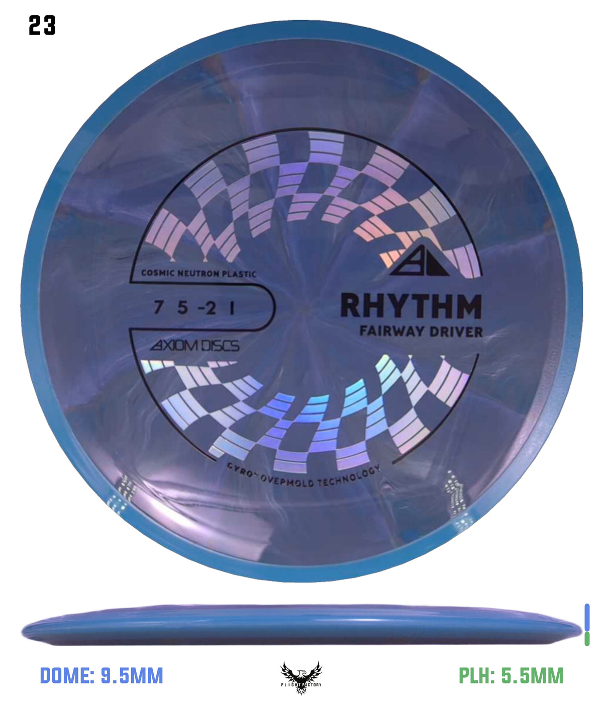 Axiom Cosmic Neutron Rhythm - New Stock Stamp