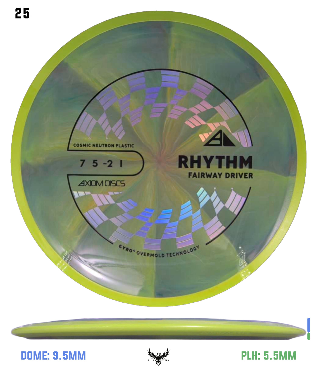 Axiom Cosmic Neutron Rhythm - New Stock Stamp