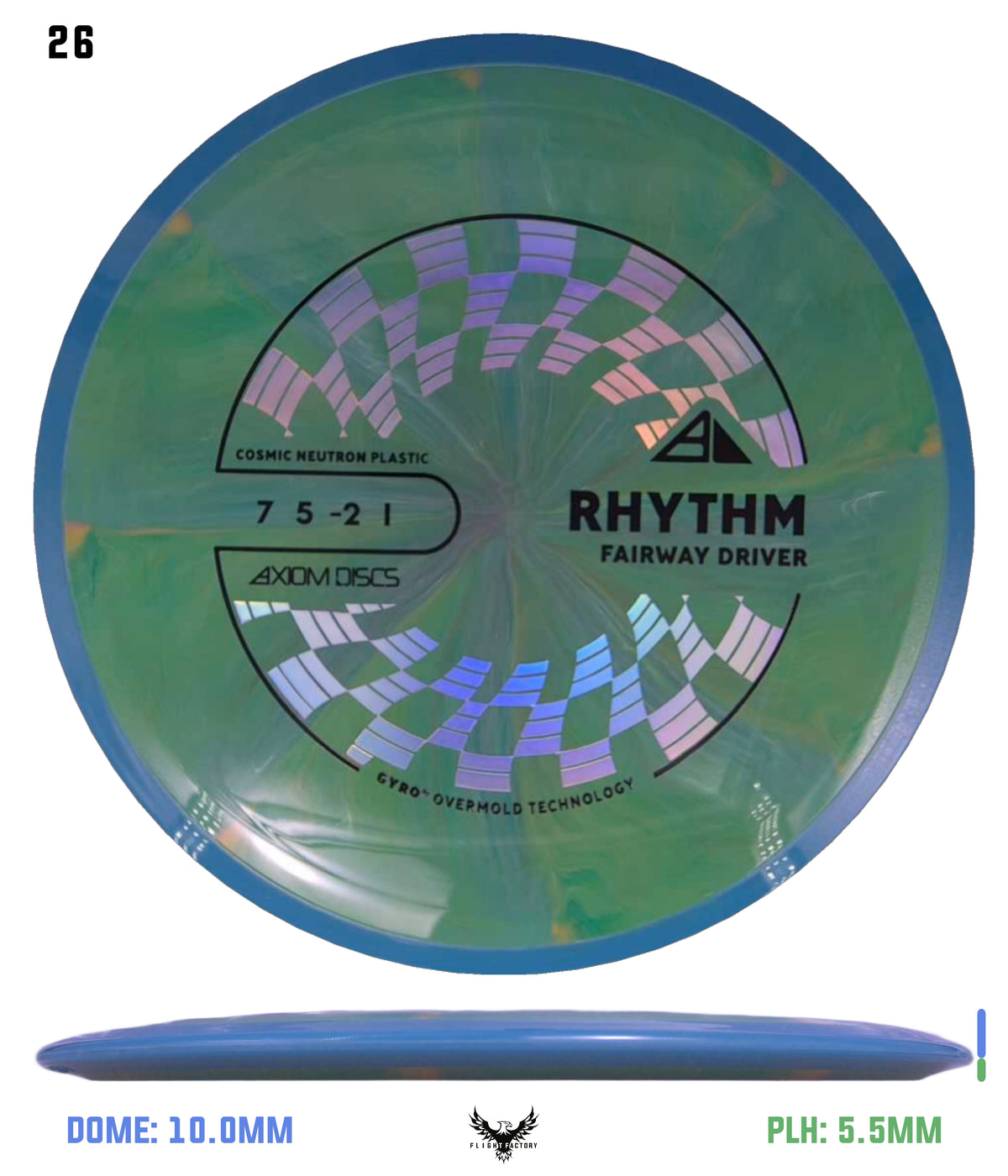 Axiom Cosmic Neutron Rhythm - New Stock Stamp