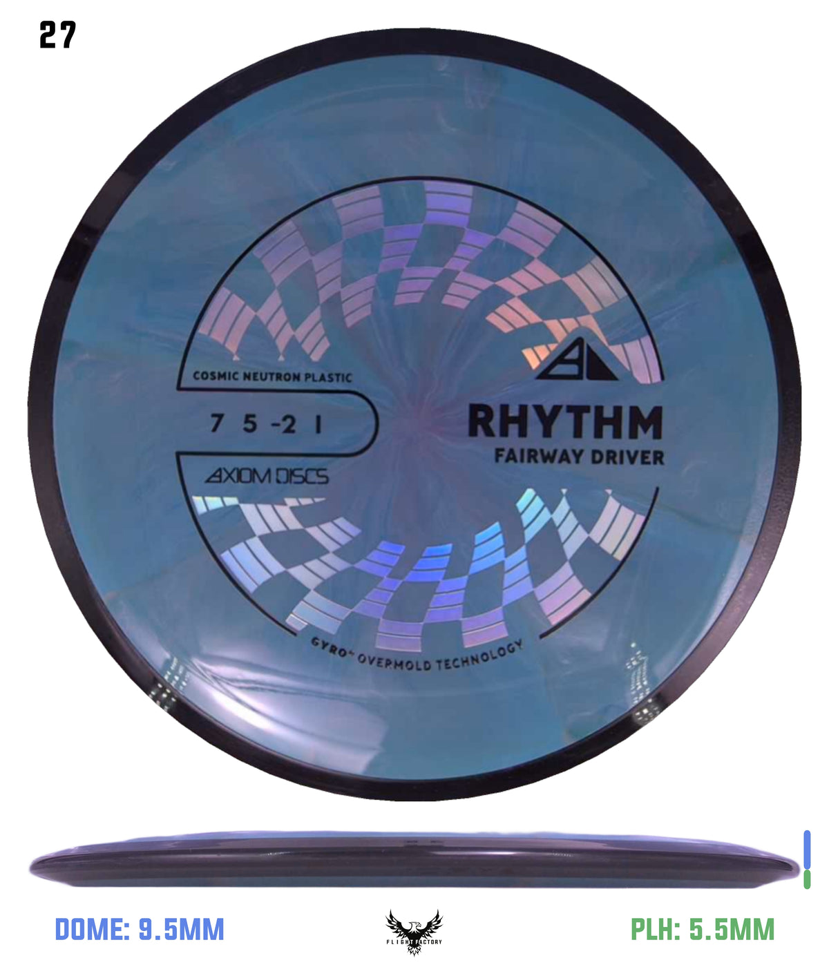 Axiom Cosmic Neutron Rhythm - New Stock Stamp
