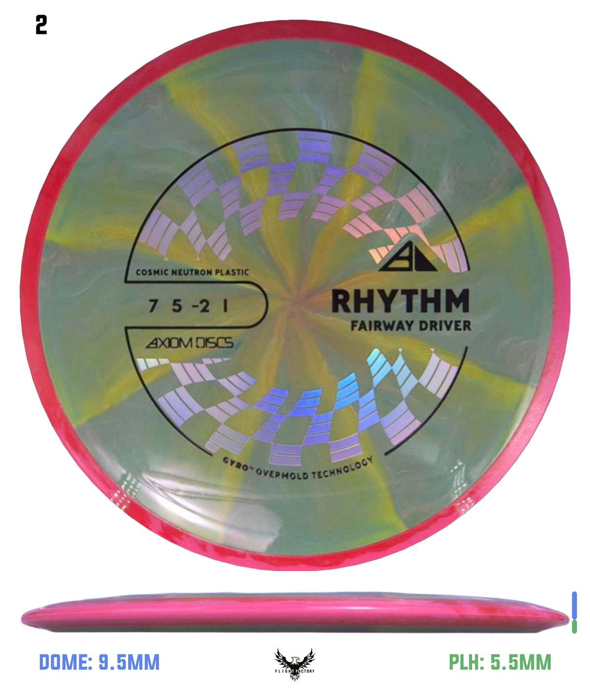 Axiom Cosmic Neutron Rhythm - New Stock Stamp