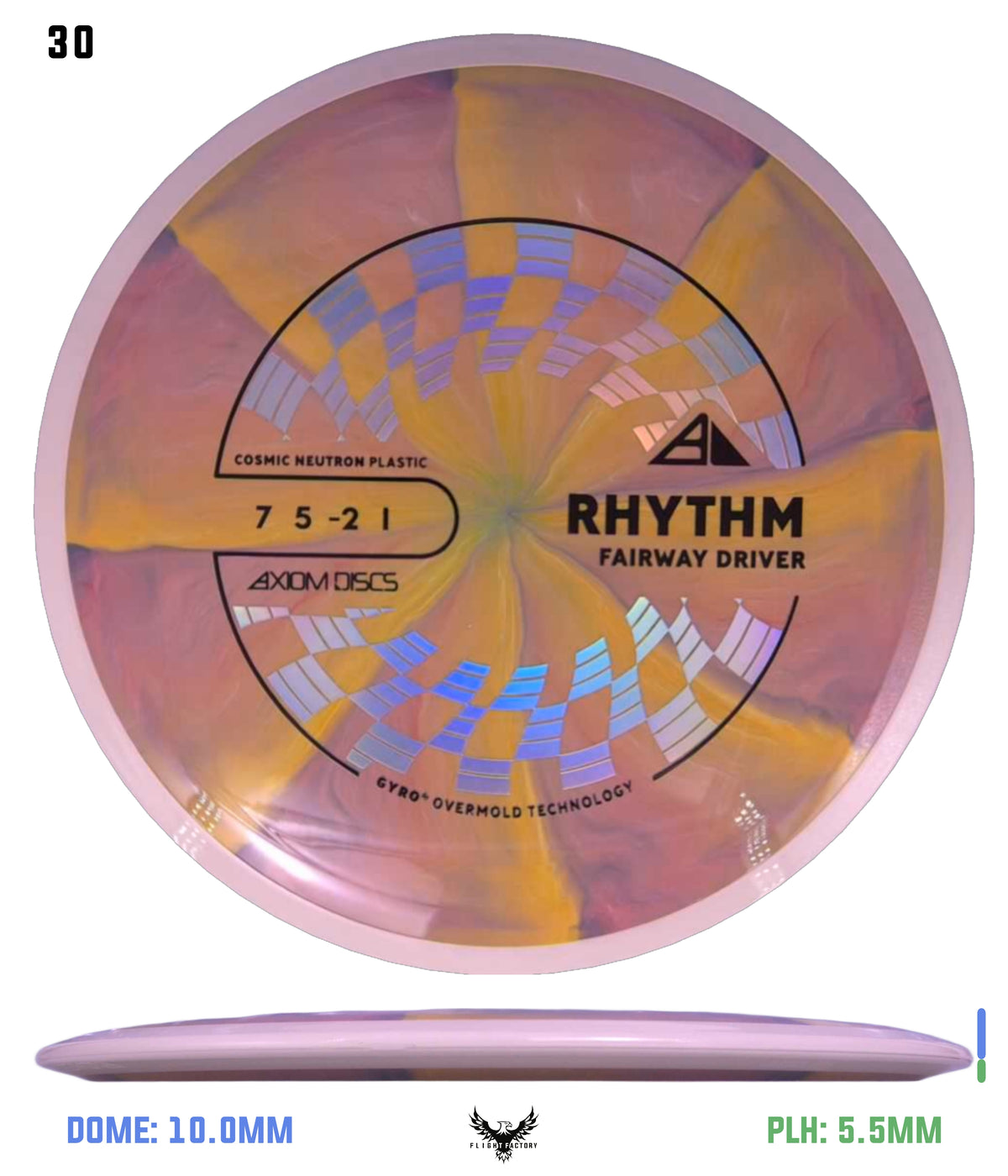 Axiom Cosmic Neutron Rhythm - New Stock Stamp
