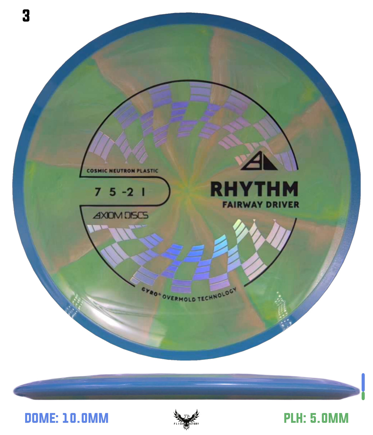 Axiom Cosmic Neutron Rhythm - New Stock Stamp
