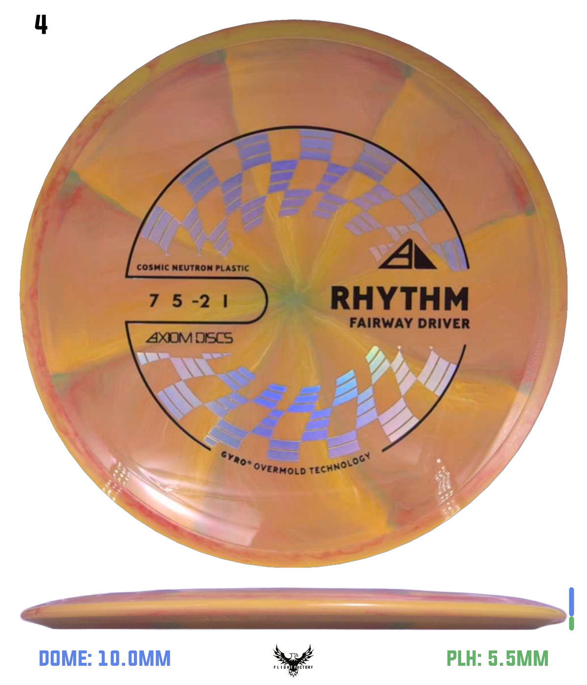 Axiom Cosmic Neutron Rhythm - New Stock Stamp
