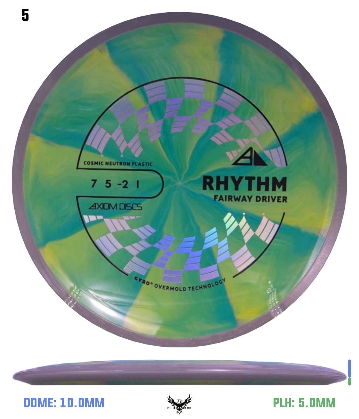 Axiom Cosmic Neutron Rhythm - New Stock Stamp