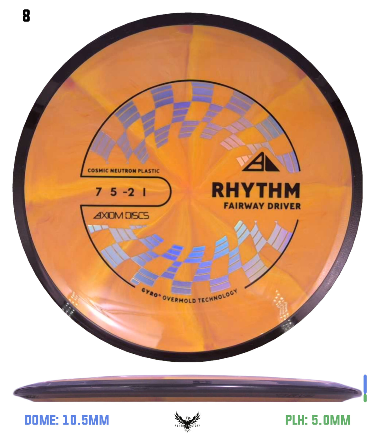 Axiom Cosmic Neutron Rhythm - New Stock Stamp