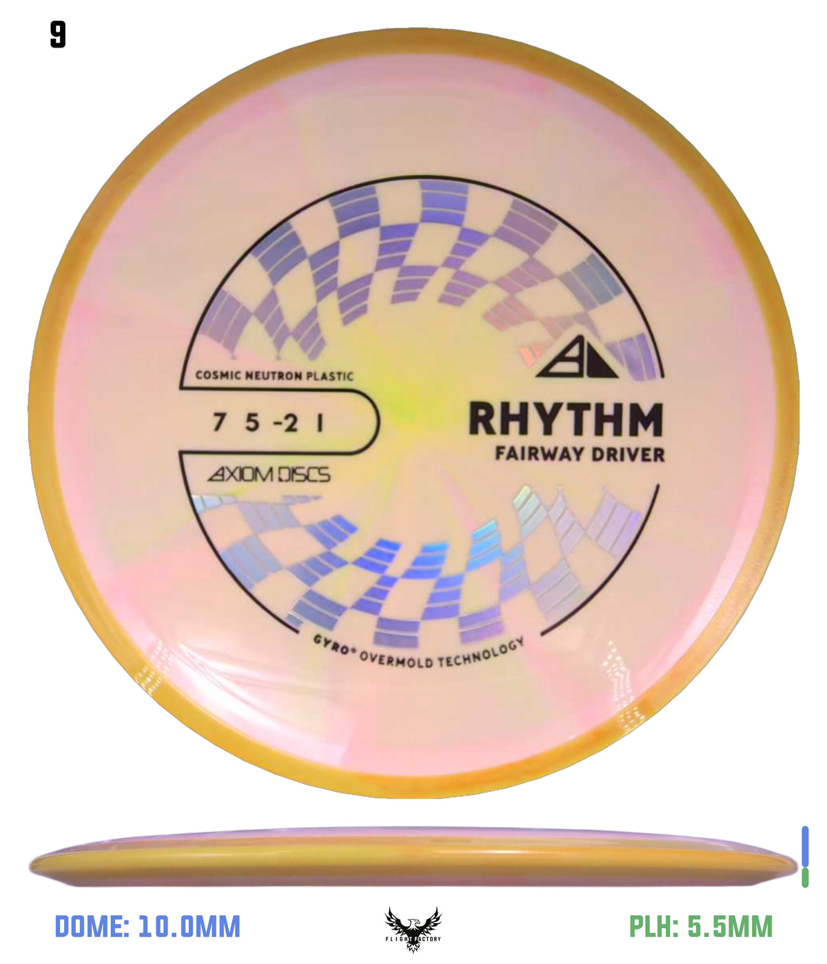 Axiom Cosmic Neutron Rhythm - New Stock Stamp