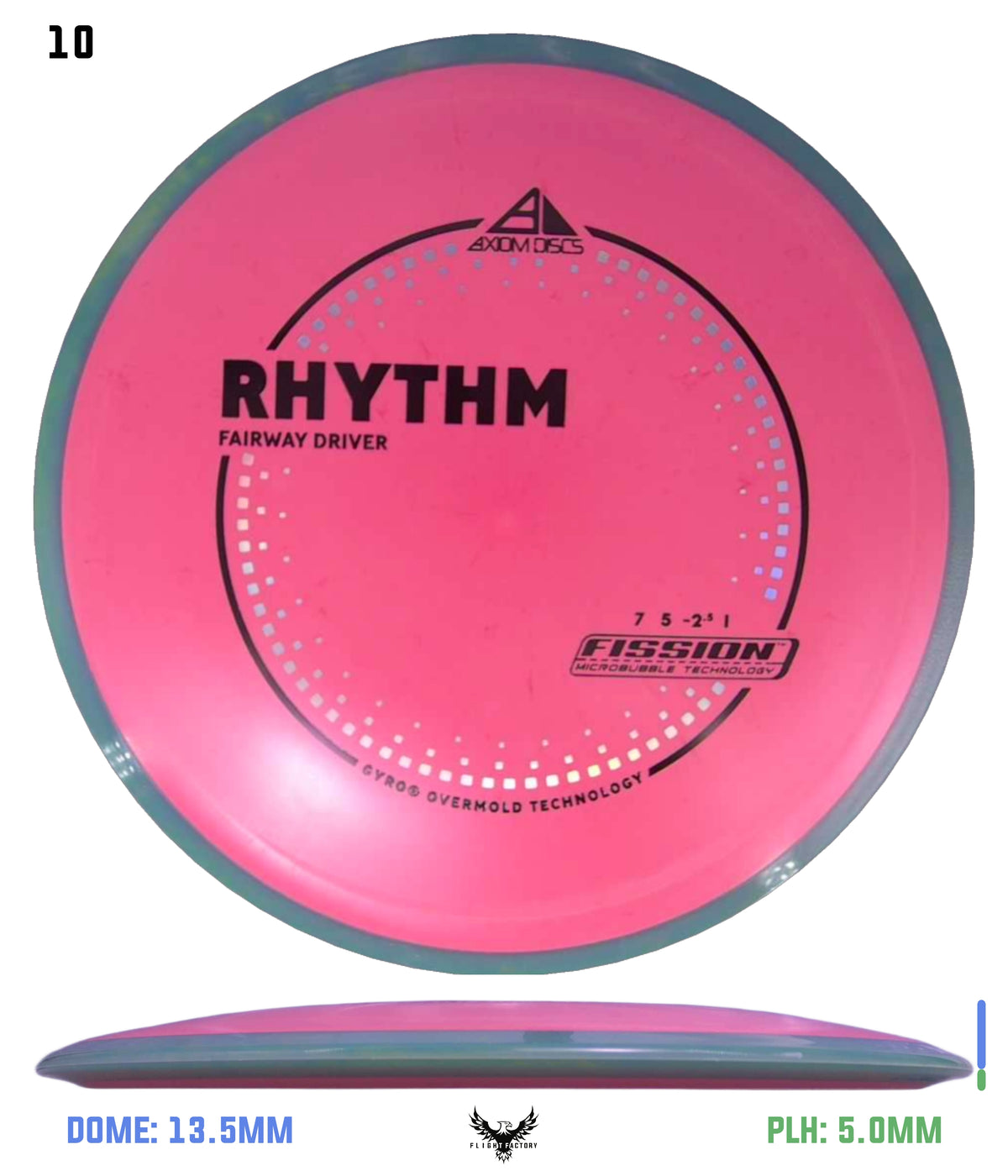 Axiom Fission Rhythm - New Stock Stamp