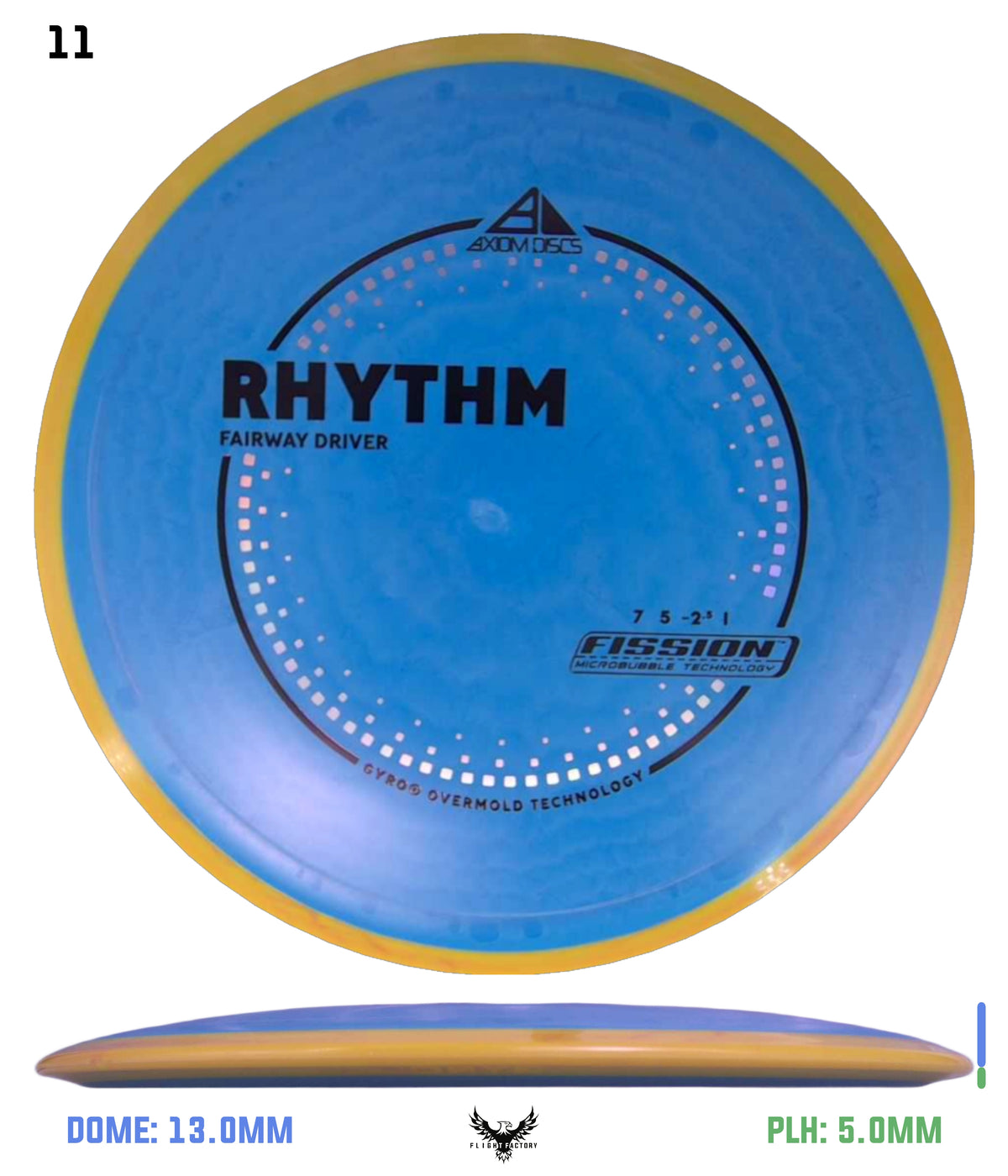 Axiom Fission Rhythm - New Stock Stamp