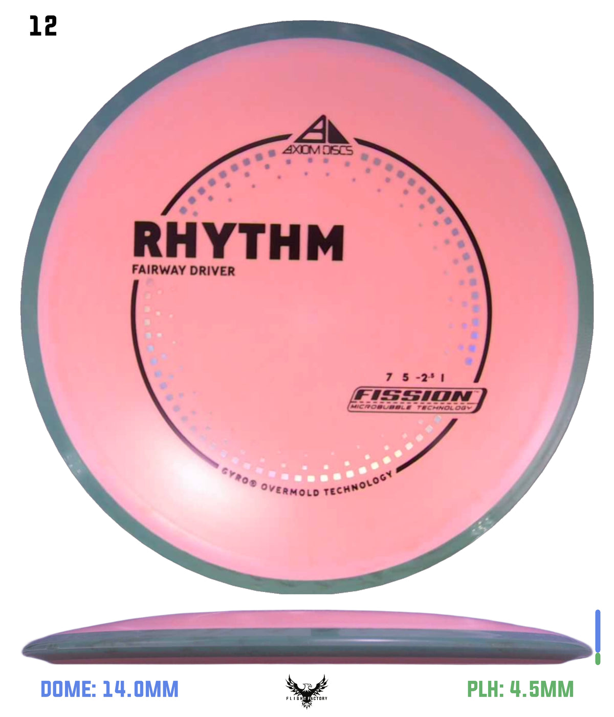Axiom Fission Rhythm - New Stock Stamp