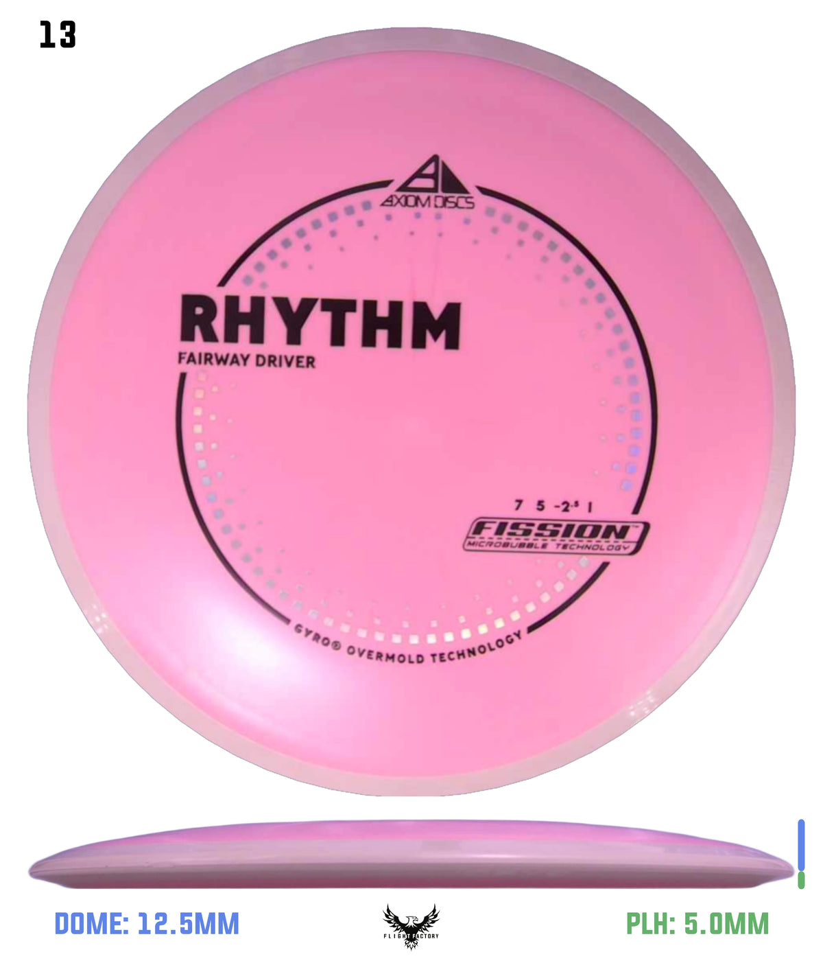 Axiom Fission Rhythm - New Stock Stamp