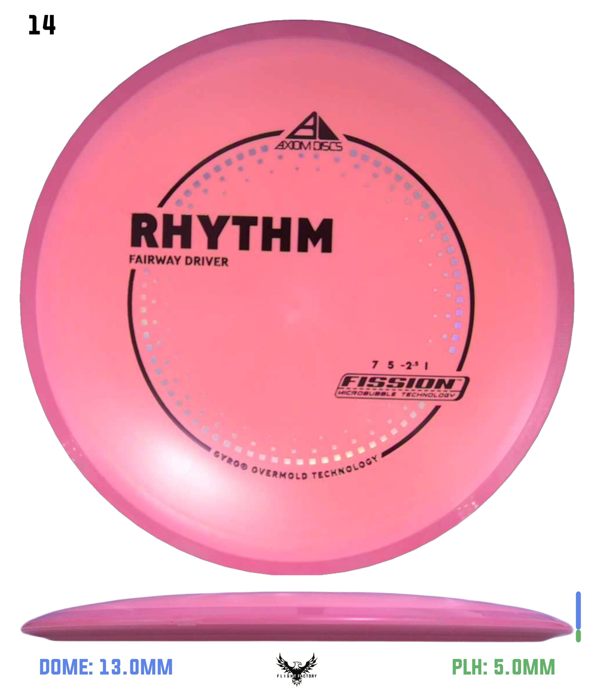 Axiom Fission Rhythm - New Stock Stamp