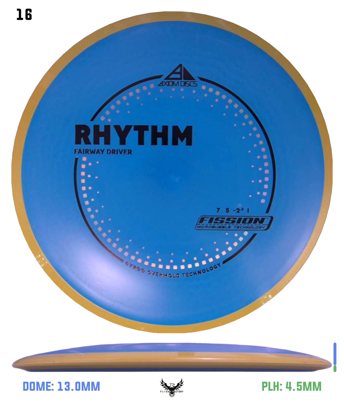 Axiom Fission Rhythm - New Stock Stamp