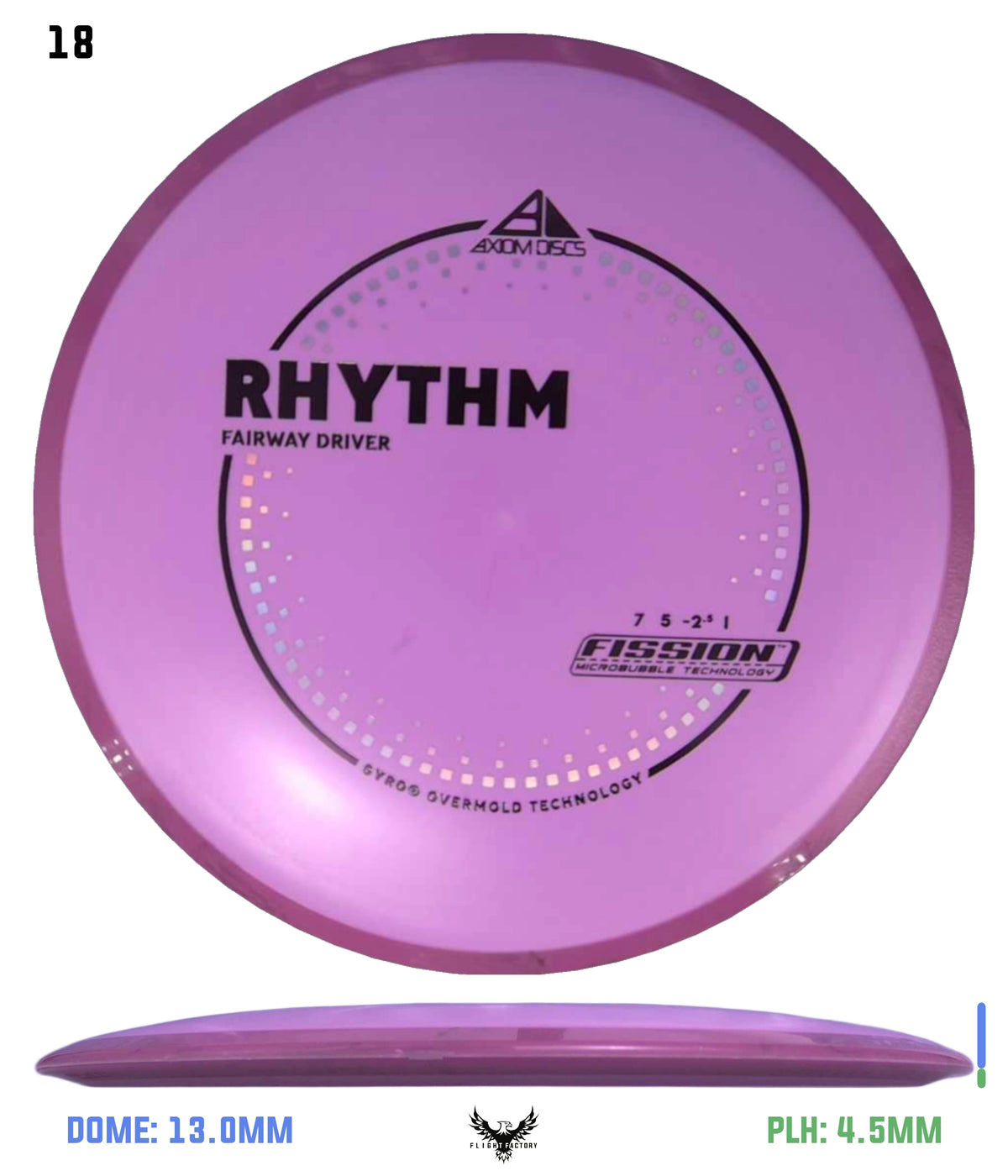 Axiom Fission Rhythm - New Stock Stamp