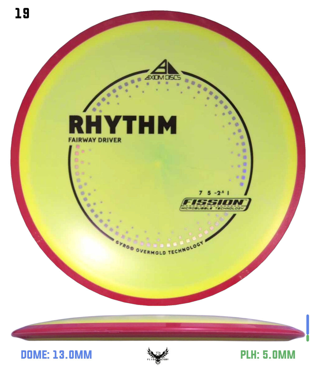 Axiom Fission Rhythm - New Stock Stamp